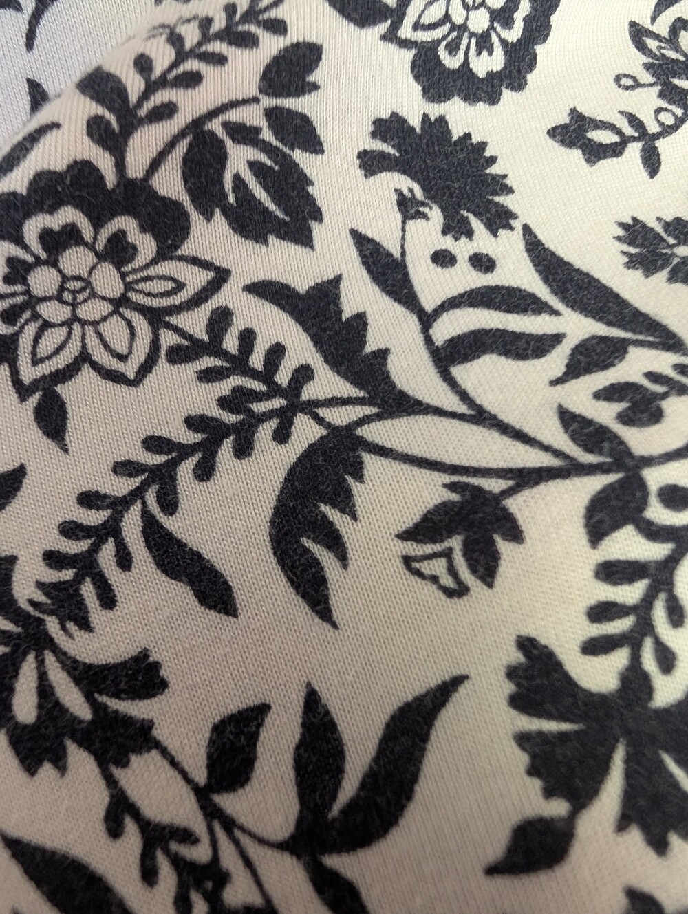 Boden Navy And White Floral Midi Button-Front Dress - Picture 8 of 8